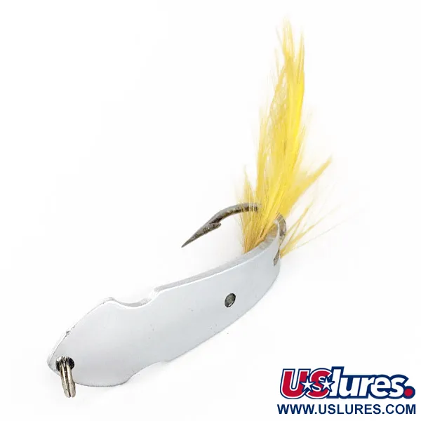 Vintage  Tony Accetta Tony Acetta Pet Spoon 13, 1/4oz nickel fishing spoon #23120