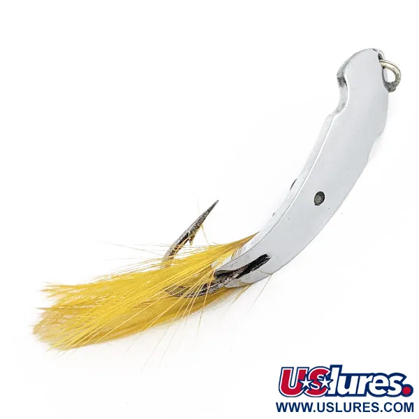 Vintage  Tony Accetta Tony Acetta Pet Spoon 13, 1/4oz nickel fishing spoon #23120