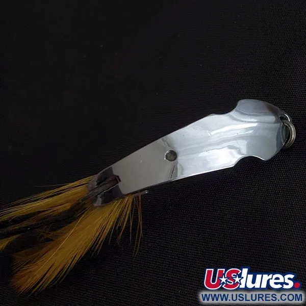 Vintage  Tony Accetta Tony Acetta Pet Spoon 13, 1/4oz nickel fishing spoon #23120