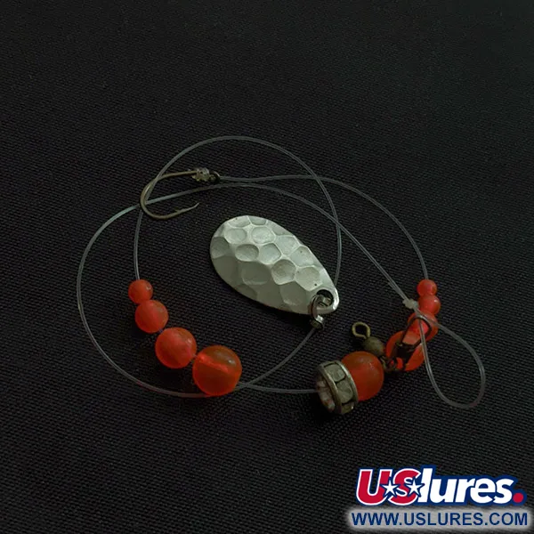 Vintage   Kokanee tackle Mack's Lure Wedding Ring, 1/16oz nickel/pink fishing #23122