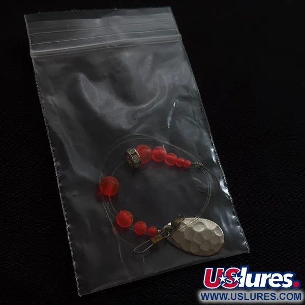 Vintage   Kokanee tackle Mack's Lure Wedding Ring, 1/16oz nickel/pink fishing #23122