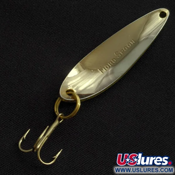 Vintage  Acme Fiord Spoon, 1/4oz Frog fishing spoon #23131