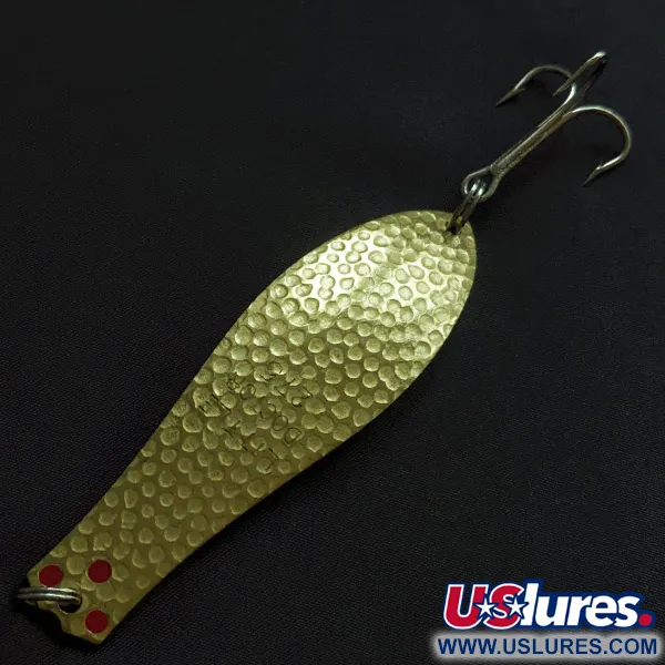 Vintage  Prescott Spinner Little Doctor 275, 3/4oz gold fishing spoon #23189
