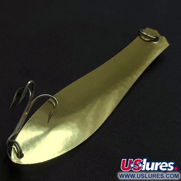 Vintage  Prescott Spinner Little Doctor 275, 3/4oz gold fishing spoon #23189