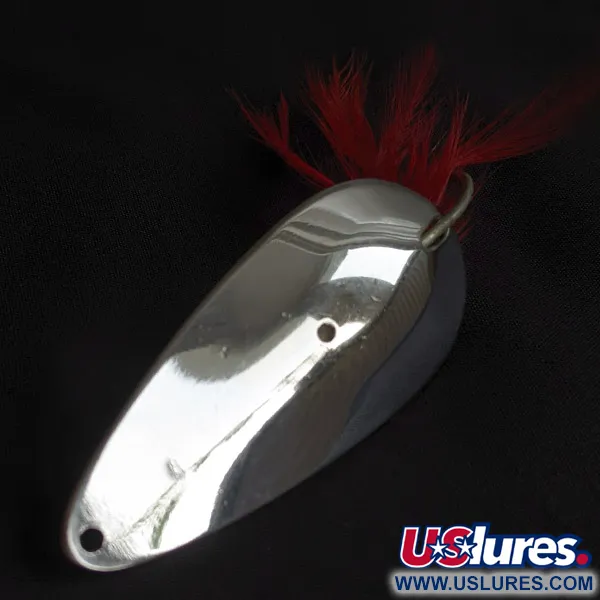 Vintage  Tony Accetta Tony Acсetta Weed-Dodger 7, 3/4oz nickel fishing spoon #23199