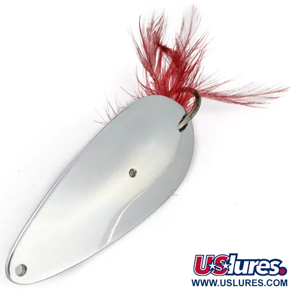 Vintage  Tony Accetta Tony Acсetta Weed-Dodger 7, 3/4oz nickel fishing spoon #23199