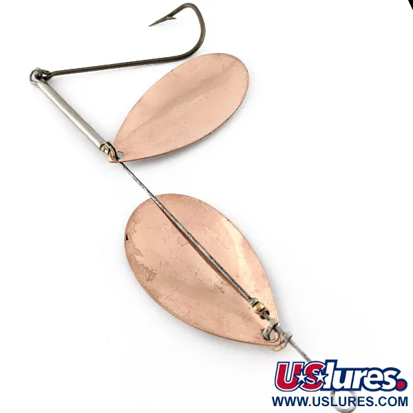 Vintage   Pflueger Indiana Tandem Spinner, 1/2oz nickel/copper spinning lure #23235
