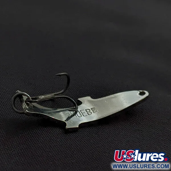 Vintage   Acme Phoebe, 3/32oz nickel fishing spoon #23236