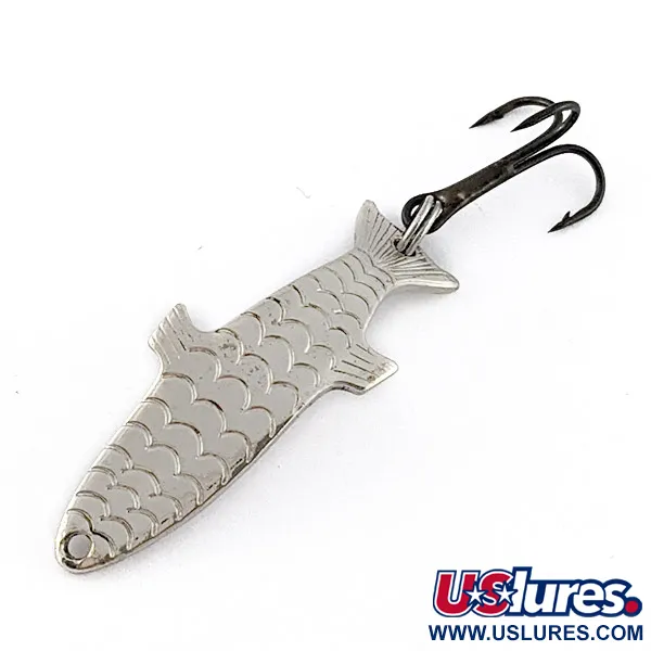 Vintage   Acme Phoebe, 3/32oz nickel fishing spoon #23236