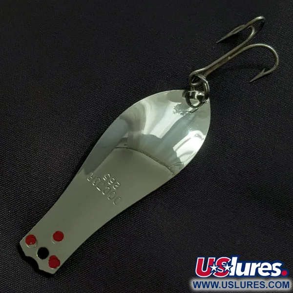 Vintage  Prescott Spinner Little Doctor 265, 1/3oz nickel fishing spoon #23237