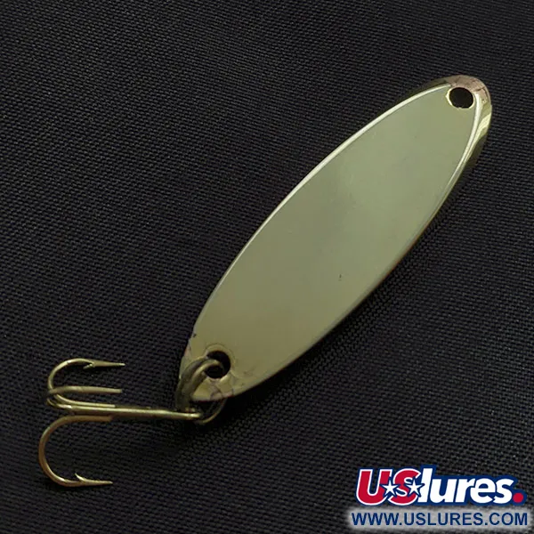 Vintage  Acme Kastmaster , 1/4oz gold fishing spoon #23253