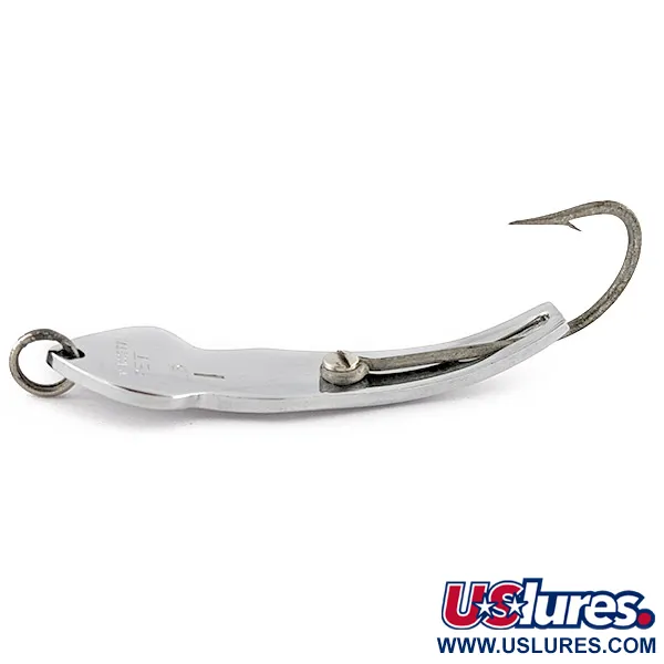 Vintage  Tony Accetta Tony Acetta Pet Spoon 15, 1oz nickel fishing spoon #23265