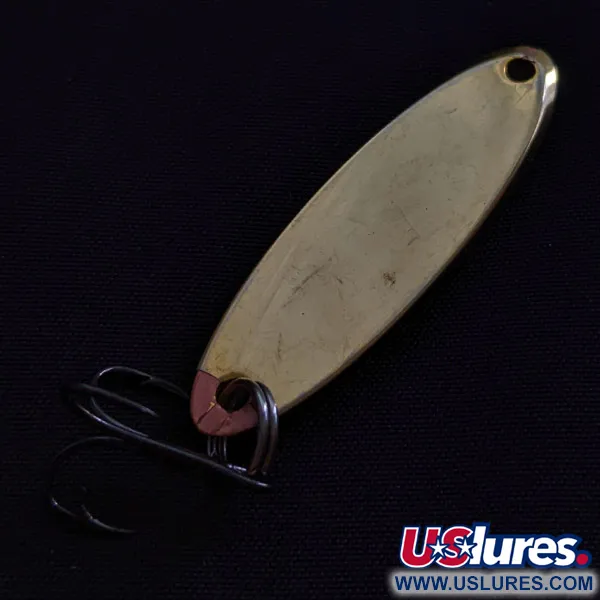 Vintage    Kastmaster, 1/4oz gold fishing spoon #23275