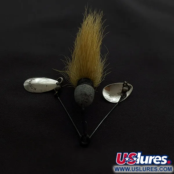 Vintage  Jamison Shannon Twin Spinner , 2/5oz nickel spinning lure #23298