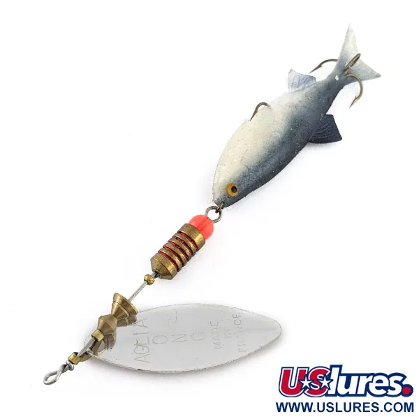 Vintage   Mepps Aglia Long 2 Mino , 1/3oz rinbo spinning lure #23309