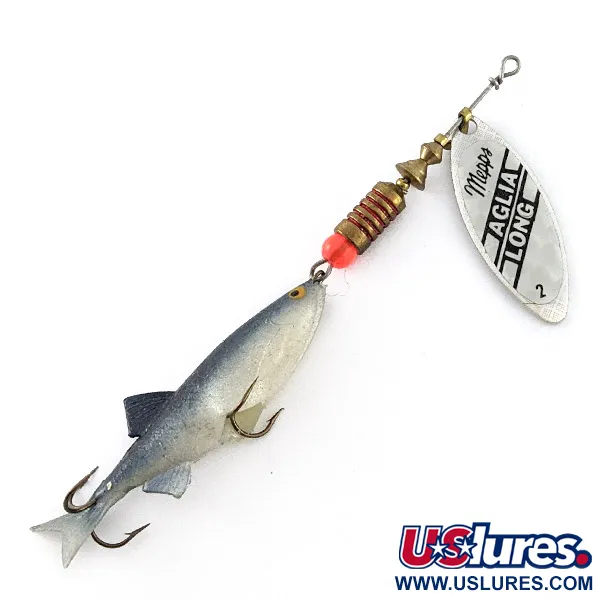 Vintage   Mepps Aglia Long 2 Mino , 1/3oz rinbo spinning lure #23309