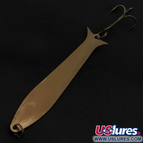 Vintage   Acme Flash-King Wobbler, 1/4oz сopper fishing spoon #23352