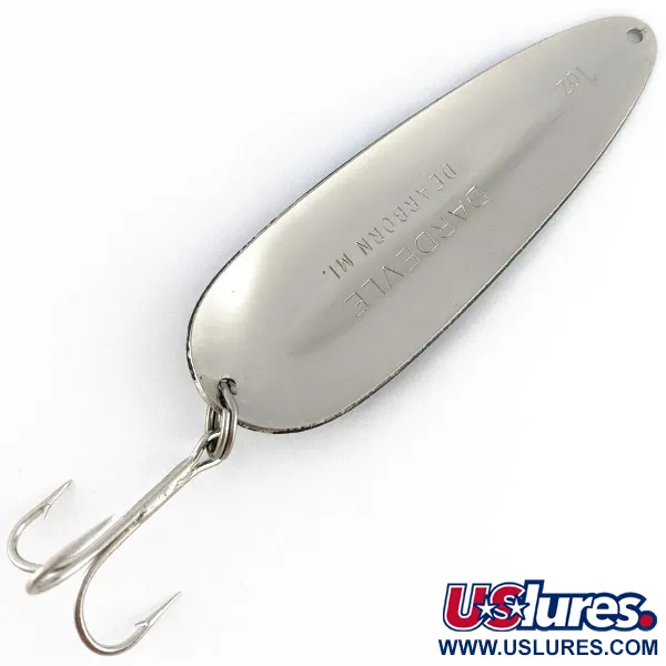 Vintage  Eppinger Dardevle, 1oz Black Devle fishing spoon #23379