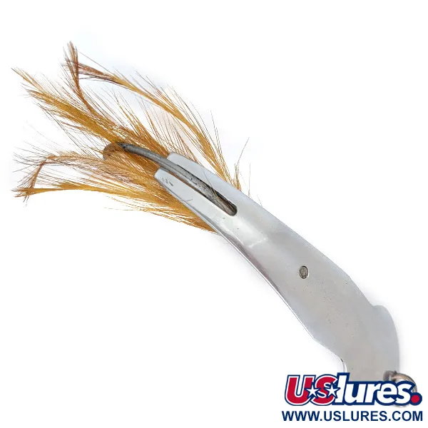 Vintage  Tony Accetta Tony Acetta Pet Spoon 15, 1/2oz nickel fishing spoon #23381