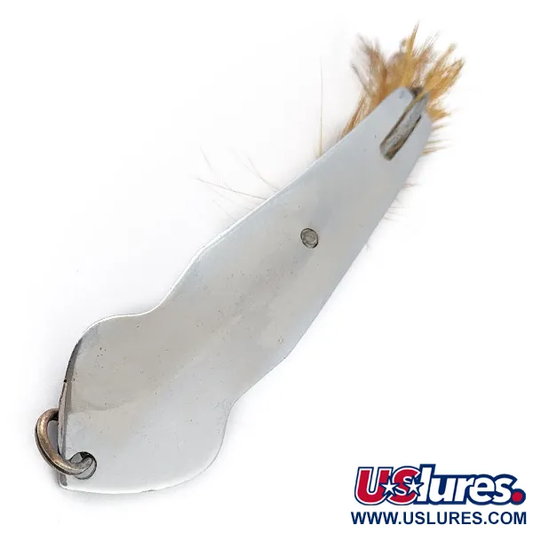 Vintage  Tony Accetta Tony Acetta Pet Spoon 15, 1/2oz nickel fishing spoon #23381