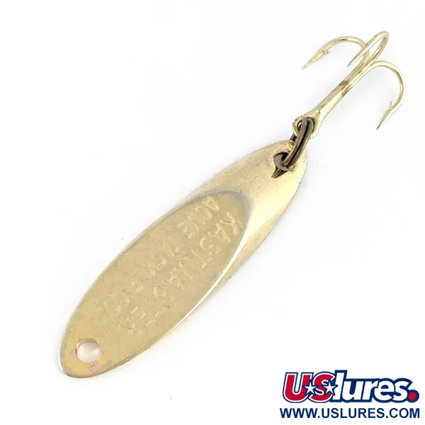 Vintage  Acme Kastmaster , 1/8oz gold fishing spoon #23396