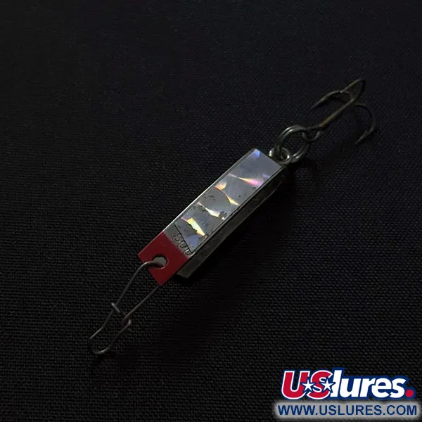 Vintage  Luhr Jensen Super-Duper 500, 3/64oz silver fishing spoon #23421