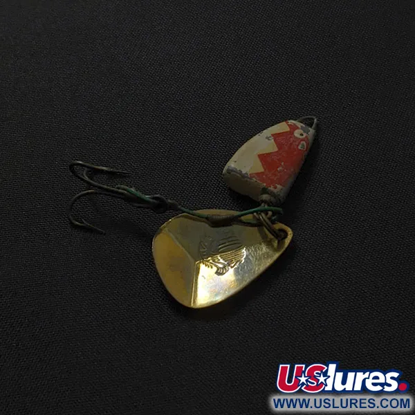Vintage   Thomas Spinner, 1/4oz gold spinning lure #23431