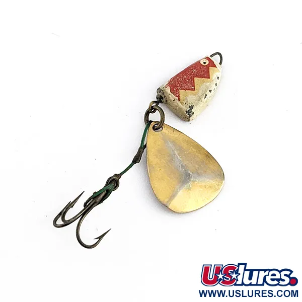 Vintage   Thomas Spinner, 1/4oz gold spinning lure #23431