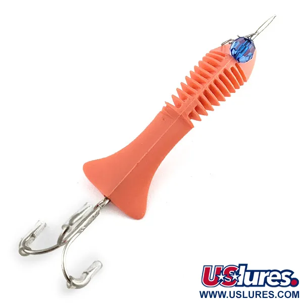 Vintage   Vintage 1960's Brighton Shrimp , 1/3oz Pink fishing lure #23439