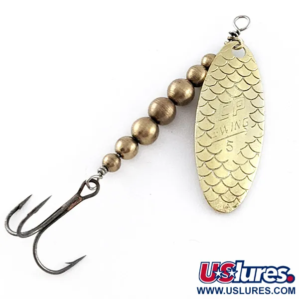 Vintage  C.P. Swing Bait C.P. Swing 5, 1/4oz gold spinning lure #23440