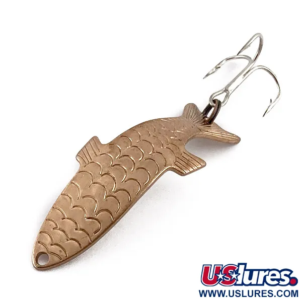 Vintage   Acme Phoebe, 1/4oz copper fishing spoon #23454