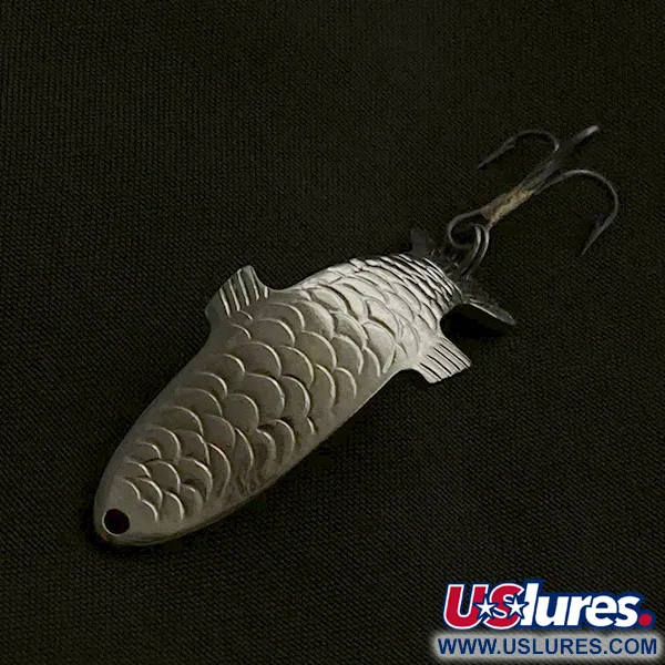 Vintage   Vintage Phoebe (pre Acme), 1/8oz nickel fishing spoon #23464