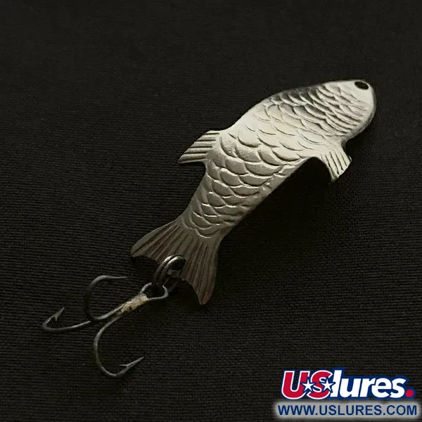 Vintage   Vintage Phoebe (pre Acme), 1/8oz nickel fishing spoon #23464