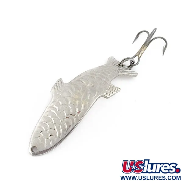 Vintage   Vintage Phoebe (pre Acme), 1/8oz nickel fishing spoon #23464