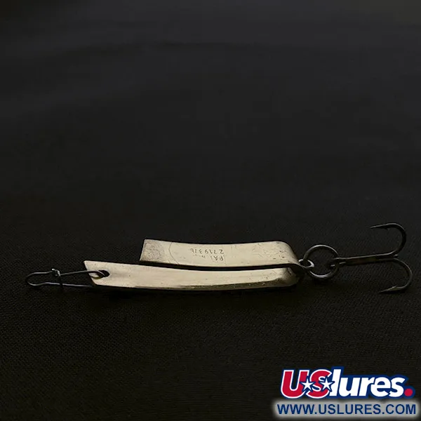 Vintage  Luhr Jensen Super-Duper 503, 1/8oz gold/red fishing spoon #23473