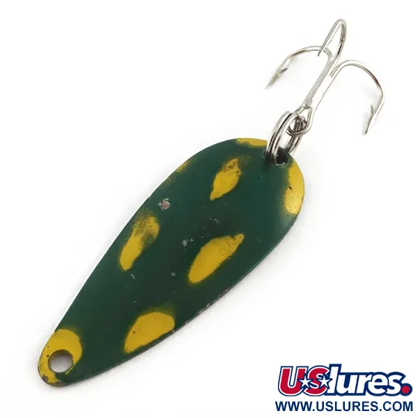 Vintage   Keystone spoon, 3/16oz Frog fishing spoon #23494