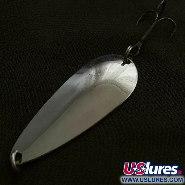 Vintage   Tony Accetta 7, 3/4oz nickel fishing spoon #23497