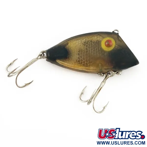 Vintage  PICO Pico Perch, 2/5oz gold fishing lure #23516