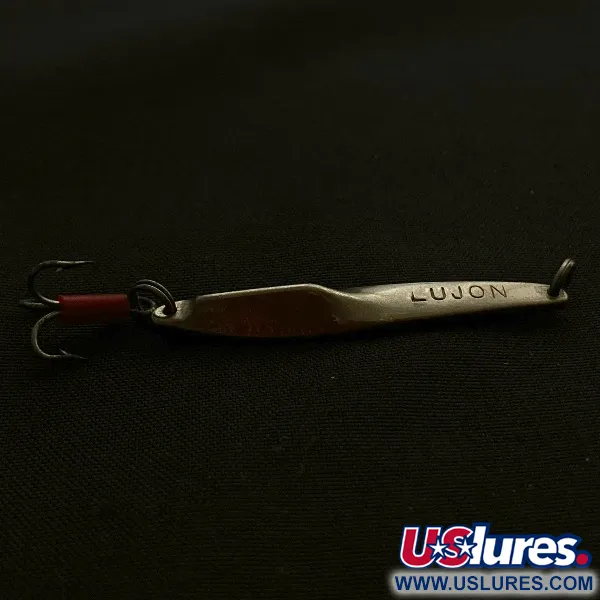 Vintage   ​Johnson Lujon , 1/8oz Nickel fishing spoon #23519