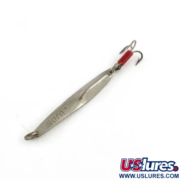 Vintage   ​Johnson Lujon , 1/8oz Nickel fishing spoon #23519