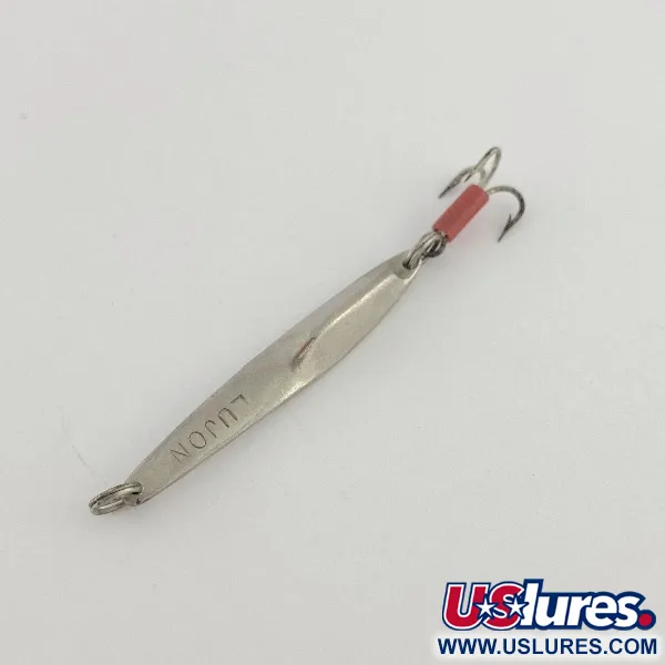 Vintage   ​Johnson Lujon , 1/8oz Nickel fishing spoon #23519