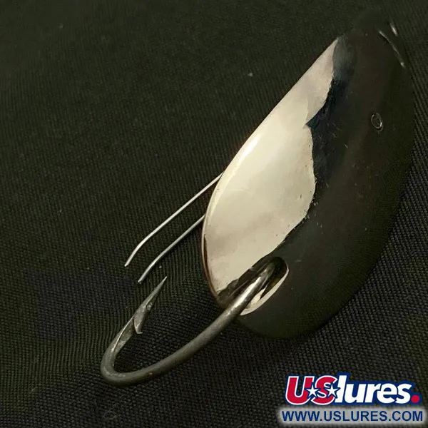 Vintage   Liotta Jr Master Weedless, 2/5oz nickel fishing spoon #23532