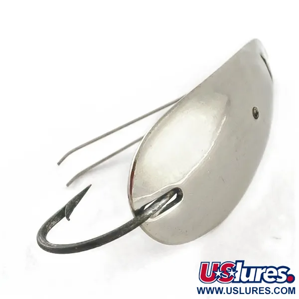 Vintage   Liotta Jr Master Weedless, 2/5oz nickel fishing spoon #23532