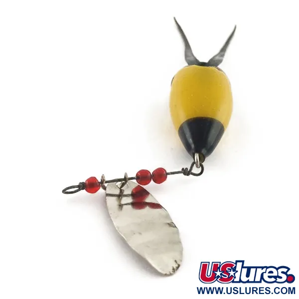 Vintage  Burke Flexo-Products  Burke-Flex Spinner, 1/8oz nickel spinning lure #23540