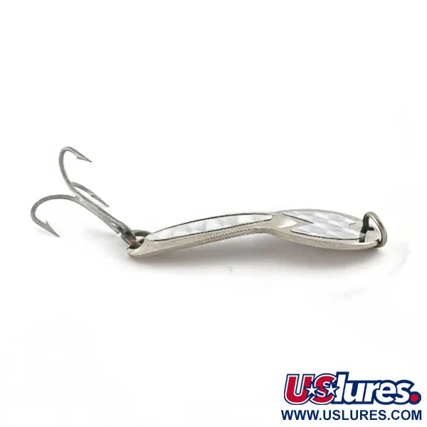 Vintage   Glen Evans Loco 2, 1/3oz nickel fishing spoon #23544