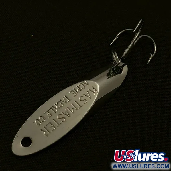 Vintage  Acme  Kastmaster, 1/8oz nickel fishing spoon #23545