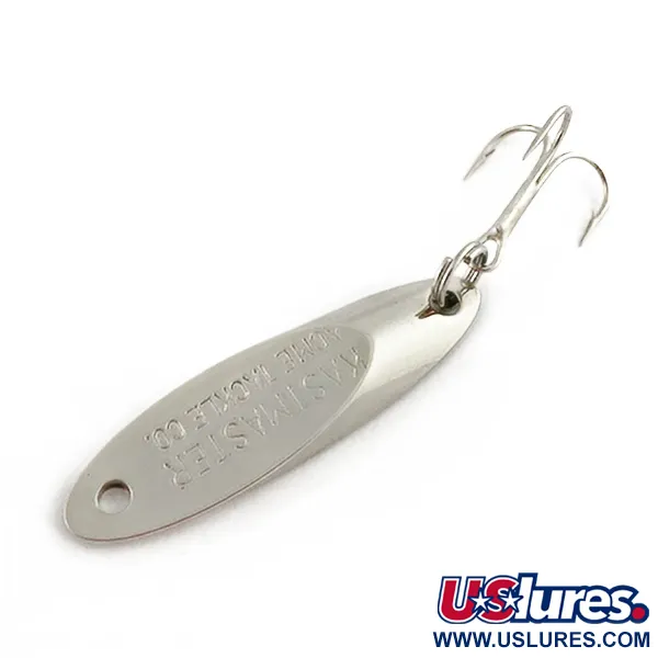 Vintage  Acme  Kastmaster, 1/8oz nickel fishing spoon #23545