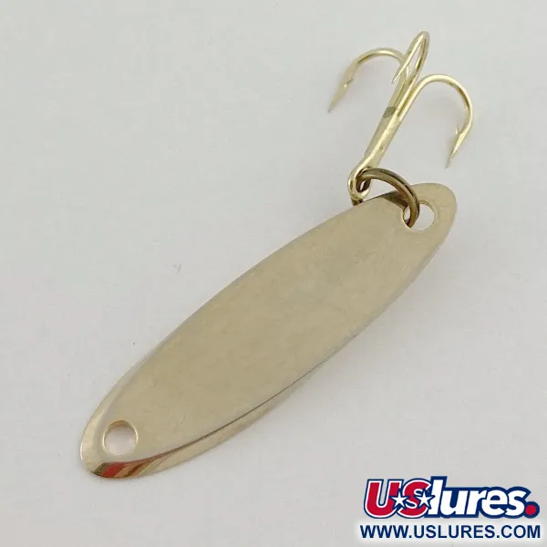 Vintage  Acme  Kastmaster, 1/8oz gold fishing spoon #23546
