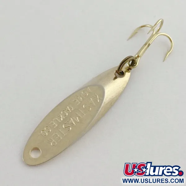 Vintage  Acme  Kastmaster, 1/8oz gold fishing spoon #23546