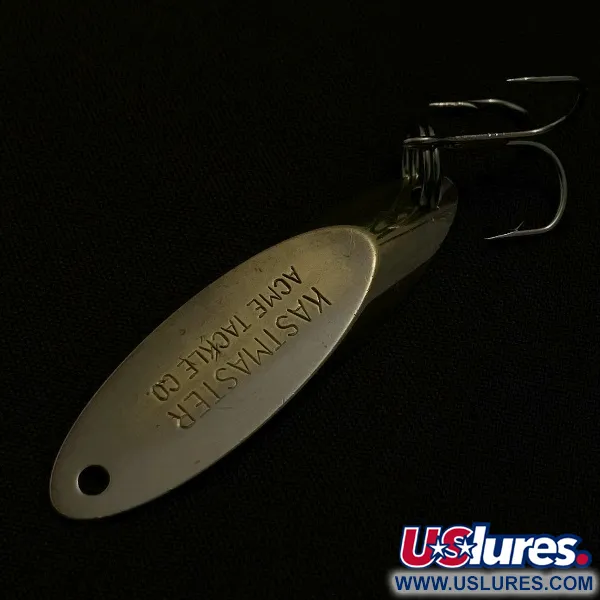 Vintage  Acme Kastmaster, 1/4oz nickel fishing spoon #23548
